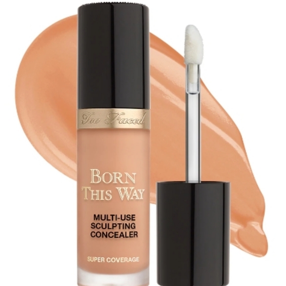 NIB  Too Faced Born This Way Super Coverage Multi Sculpting Concealer -  Taffy - Picture 1 of 3